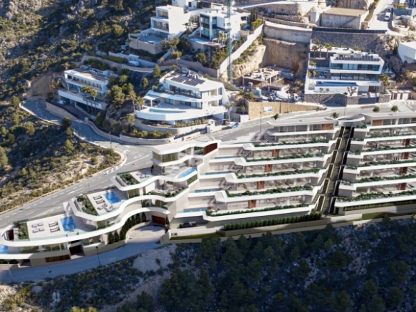 Villa de lujo en venta obra nueva en Mascarat Calpe