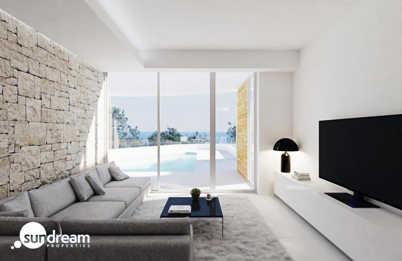 g_41498-6-5 Villa de lujo en venta obra nueva en Mascarat Calpe
