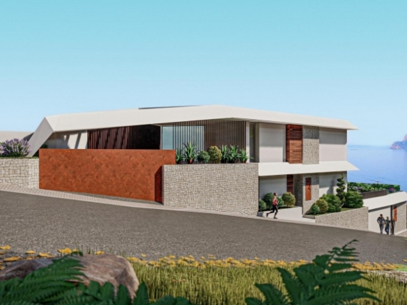 Ático en venta obra nueva con piscina Mascarat Calpe
