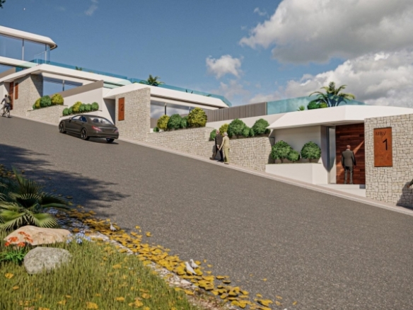 Ático en venta obra nueva con piscina Mascarat Calpe