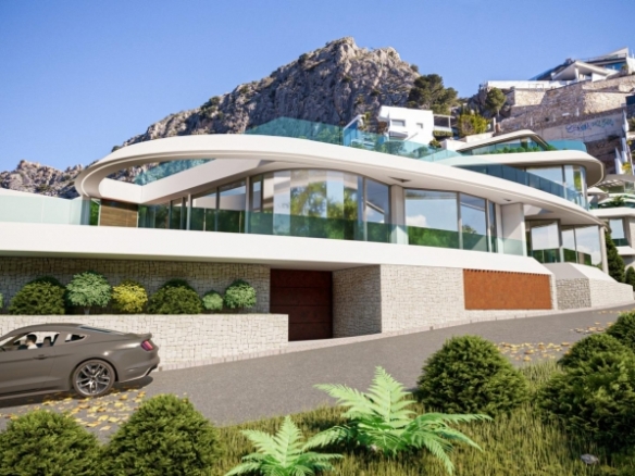 Ático en venta obra nueva con piscina Mascarat Calpe