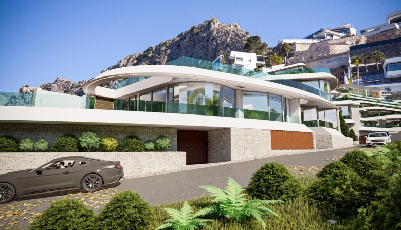 Ático en venta obra nueva con piscina Mascarat Calpe