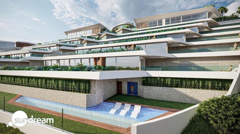 g_41505-18-18 Ático en venta obra nueva con piscina Mascarat Calpe