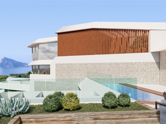 Ático en venta obra nueva con piscina Mascarat Calpe