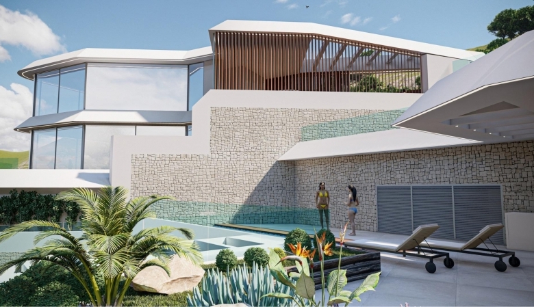 Ático en venta obra nueva con piscina Mascarat Calpe