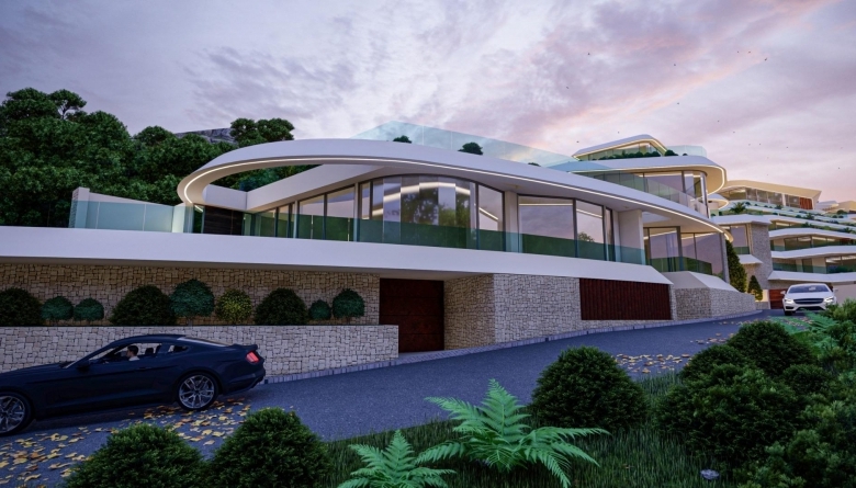Ático en venta obra nueva con piscina Mascarat Calpe