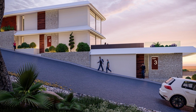 Ático en venta obra nueva con piscina Mascarat Calpe