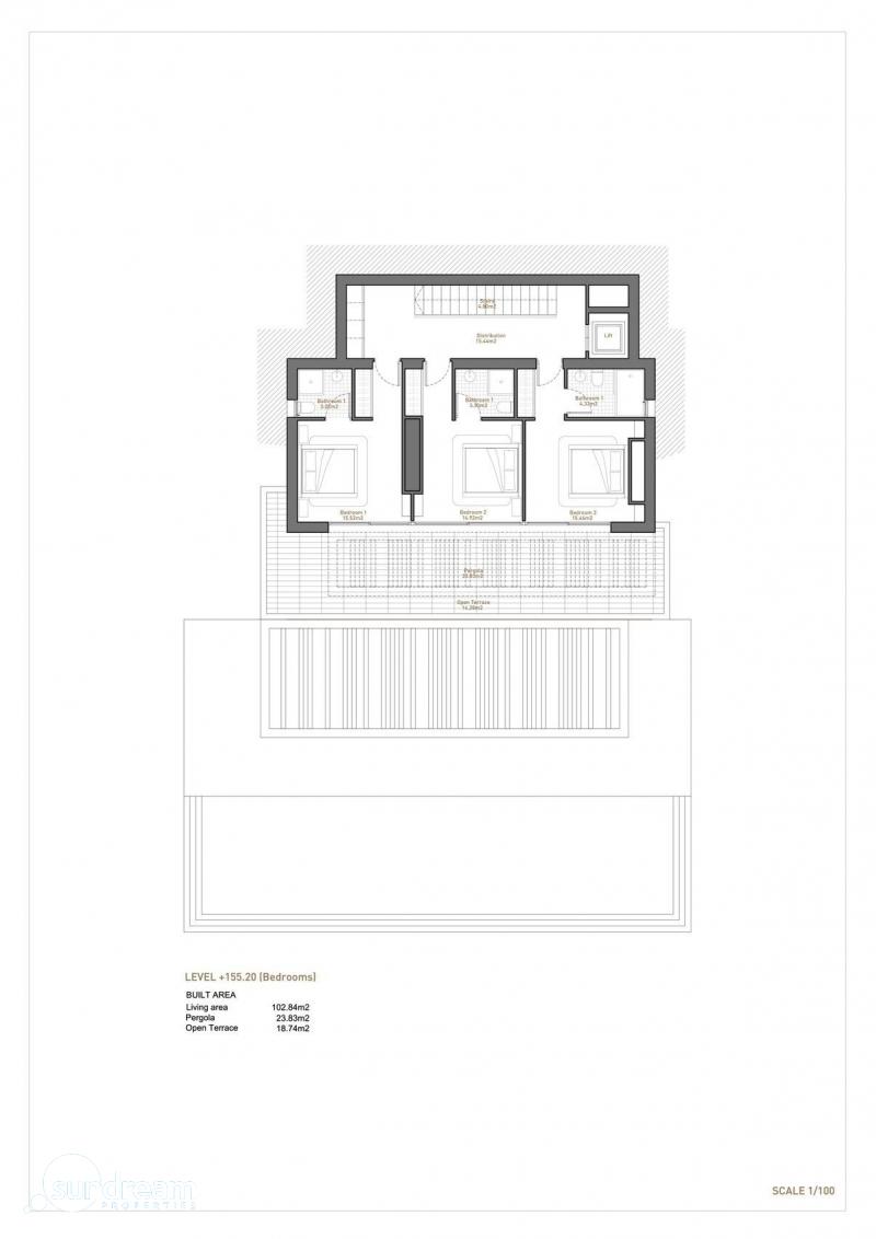 g_41521-2-13 Villa de lujo obra nueva en venta en Benissa