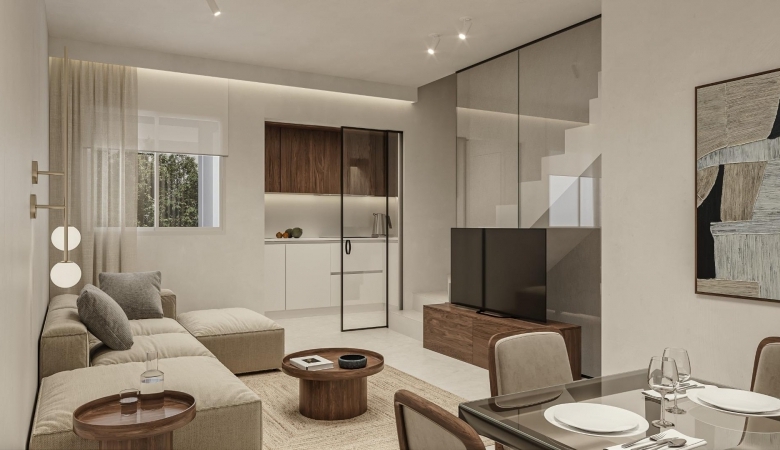 Pareado en venta moderno con piscina Gran Alacant