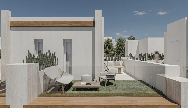 Pareado en venta moderno con piscina Gran Alacant