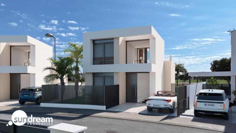 Villa en venta obra nueva en Roda Golf San Javier