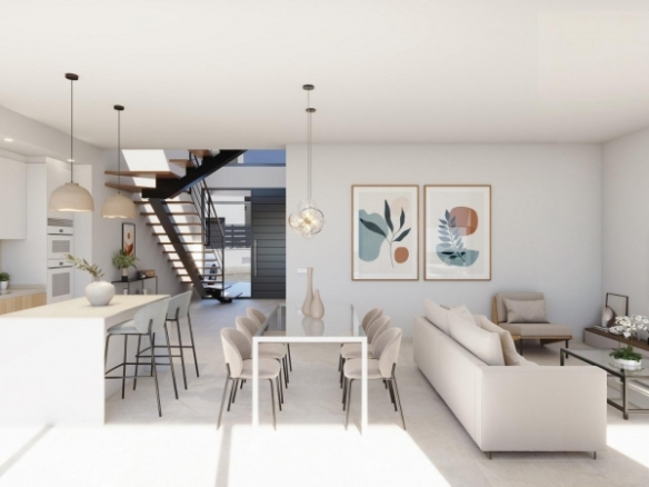 Villa en venta obra nueva en Roda Golf San Javier