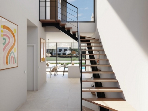Villa en venta obra nueva en Roda Golf San Javier