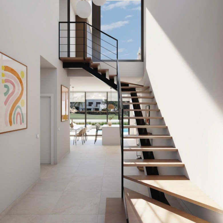 Villa en venta obra nueva en Roda Golf San Javier
