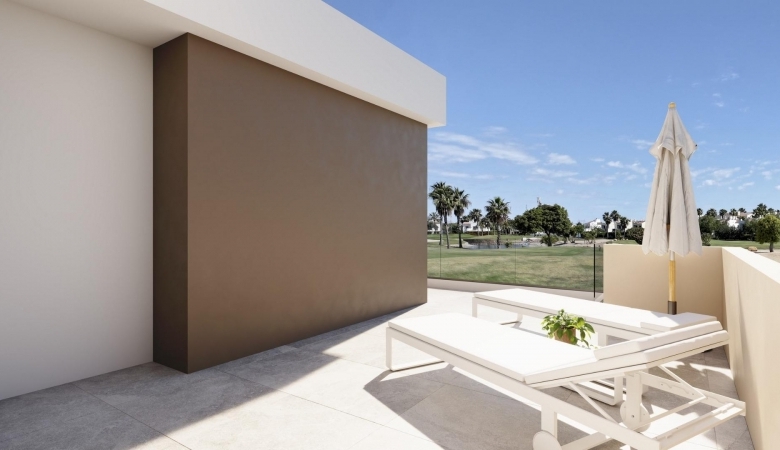Villa en venta obra nueva en Roda Golf San Javier