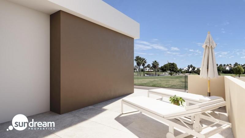 Villa en venta obra nueva en Roda Golf San Javier