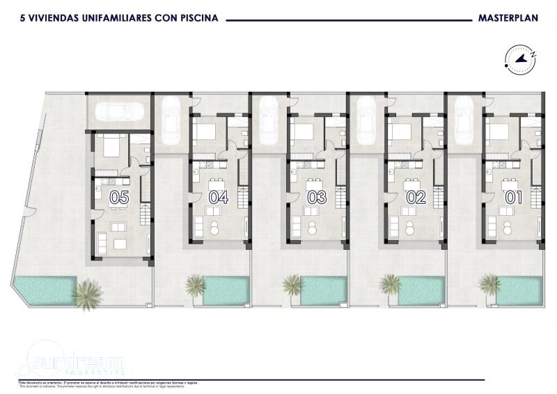 Villa en venta obra nueva San Pedro del Pinatar
