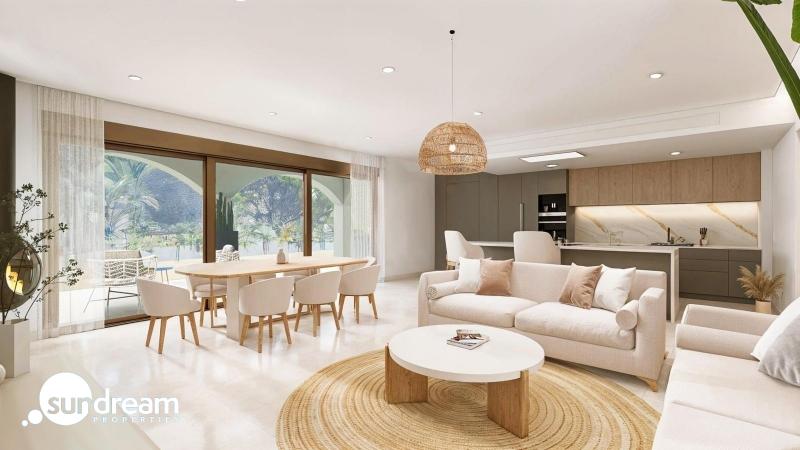 Villa mediterránea de 3 dormitorios con piscina privada de nueva construcción en San Pedro del Pinatar