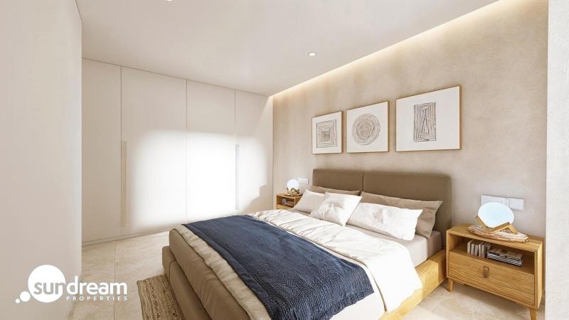 Villa mediterránea de 3 dormitorios con piscina privada de nueva construcción en San Pedro del Pinatar
