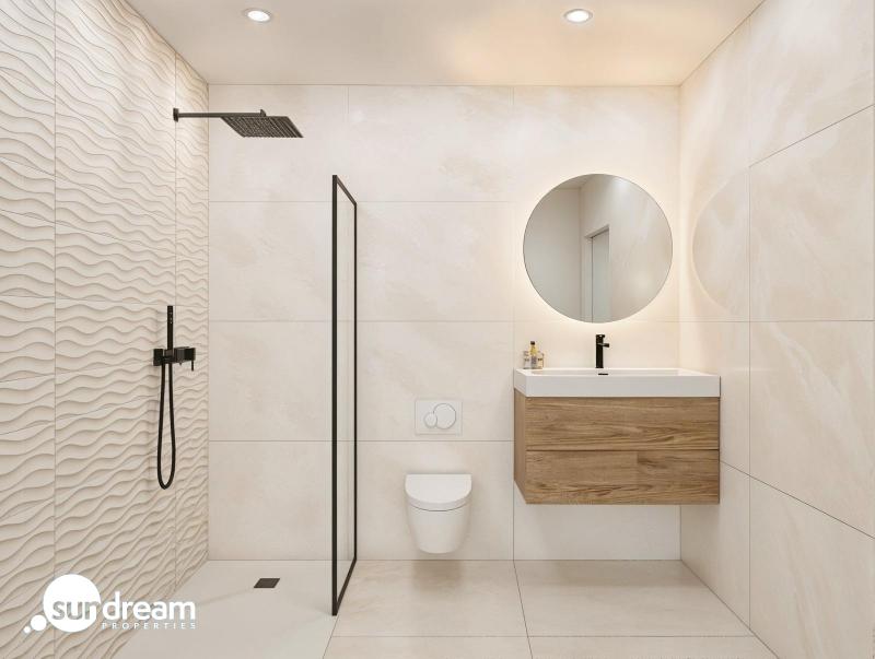 Villa mediterránea de 3 dormitorios con piscina privada de nueva construcción en San Pedro del Pinatar