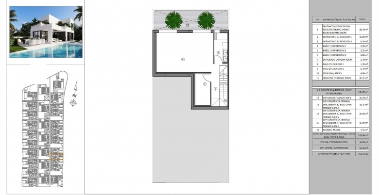 Villa en venta obra nueva en Sierra Cortina Finestrat