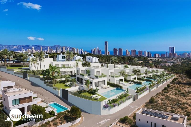 Villa en venta obra nueva en Sierra Cortina Finestrat
