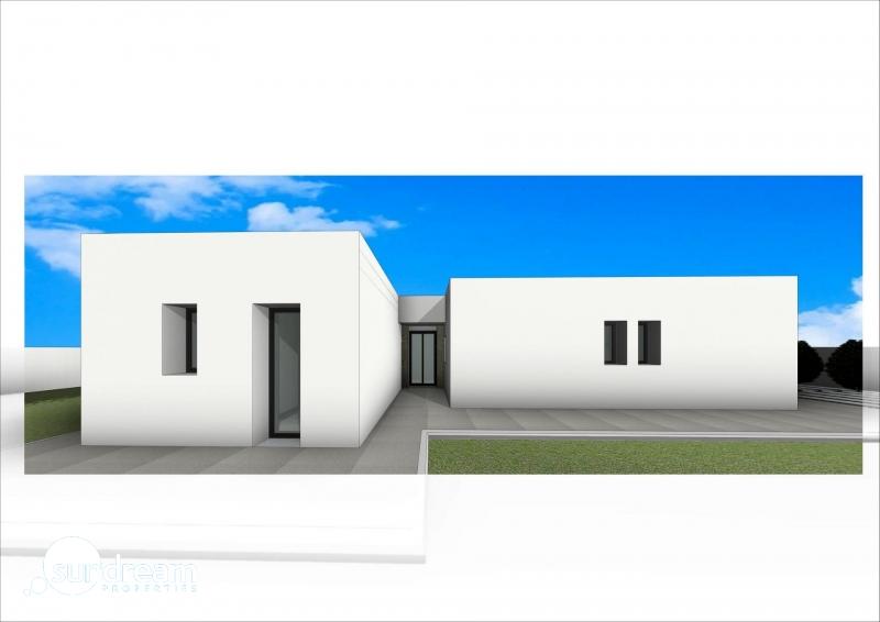 Villa en venta una planta con piscina en Aspe
