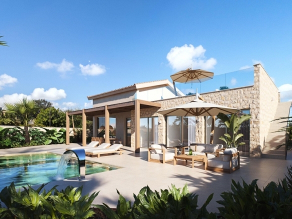 Villa en venta con piscina zona playa Cabo de Palos