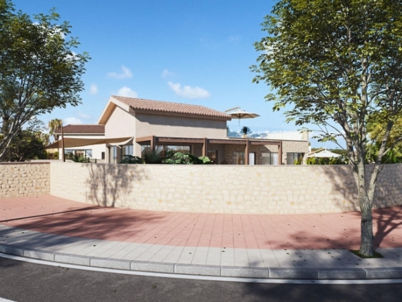 Villa en venta con piscina zona playa Cabo de Palos