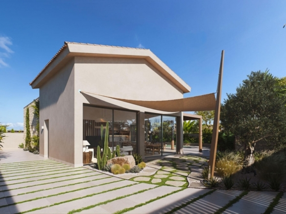 Villa en venta con piscina zona playa Cabo de Palos