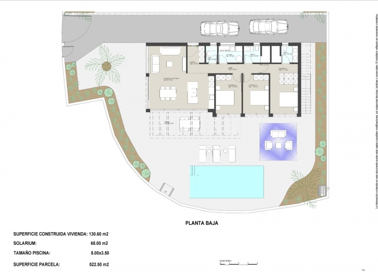 Villa en venta con piscina zona playa Cabo de Palos