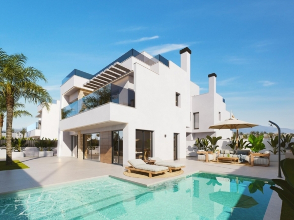Villa en venta obra nueva en Santa Rosalía Lake