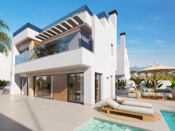 Villa en venta obra nueva en Santa Rosalía Lake