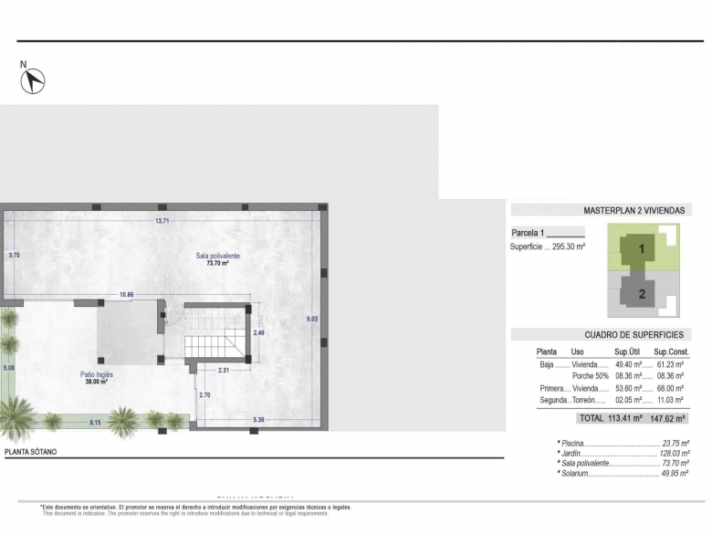 Villa en venta obra nueva en Santa Rosalía Lake