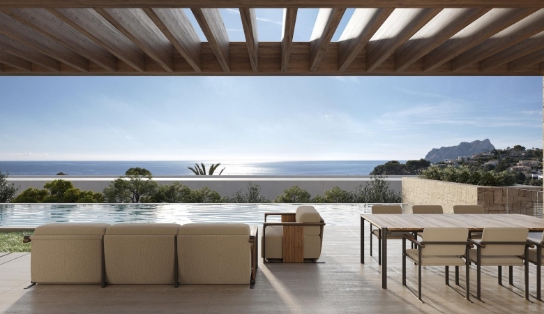 Villa de lujo en venta vistas al mar La Fustera Benissa