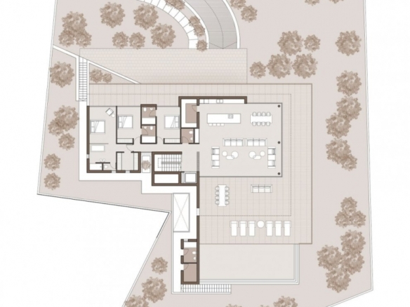 Villa de lujo obra nueva con piscina en Moraira