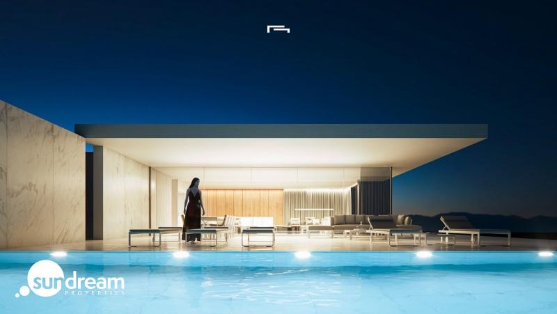 Villa de lujo obra nueva con piscina en Moraira