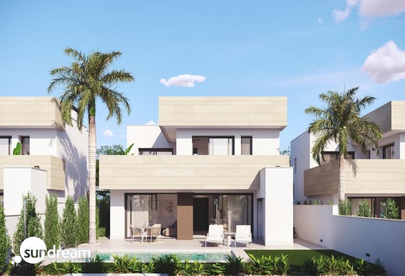 Villa de 3 dormitorios con piscina privada cerca de la playa en Santiago de la Ribera