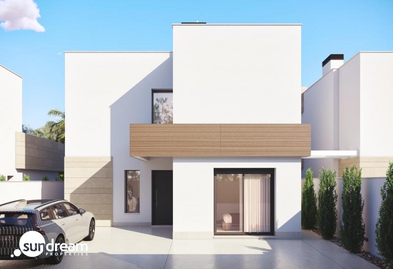 Villa de 3 dormitorios con piscina privada cerca de la playa en Santiago de la Ribera
