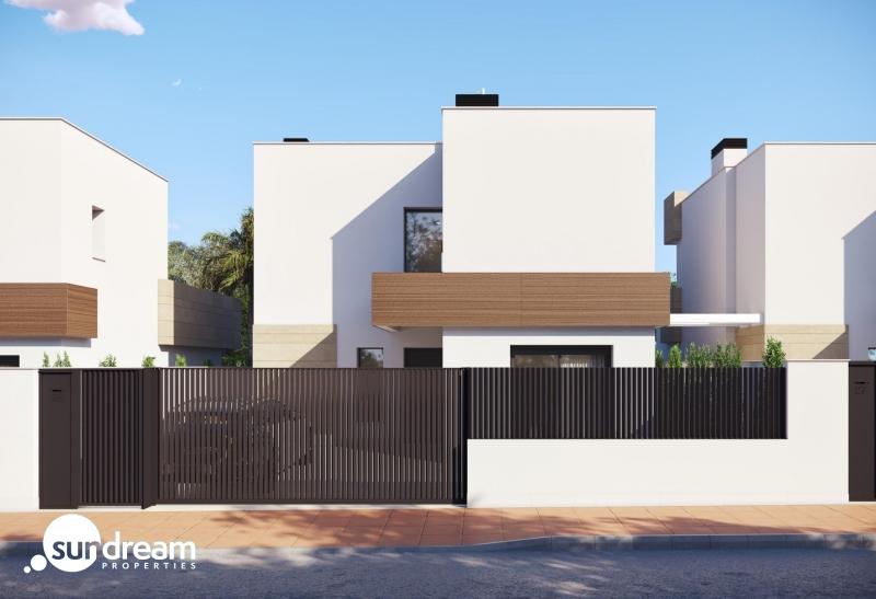 Villa de 3 dormitorios con piscina privada cerca de la playa en Santiago de la Ribera