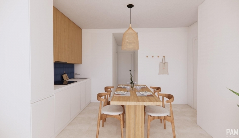 Apartamento de 2 dormitorios a la venta a unos pasos de la playa en Torre de la Horadada.