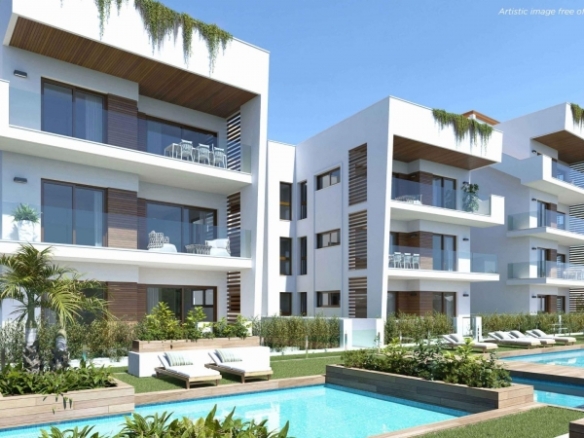 Piso en venta obra nueva con garaje en Los Alcázares