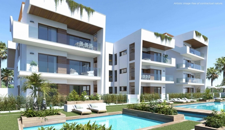 Piso en venta obra nueva con garaje en Los Alcázares