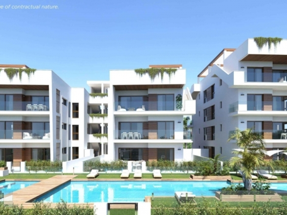 Piso en venta obra nueva con piscina en Los Alcázares