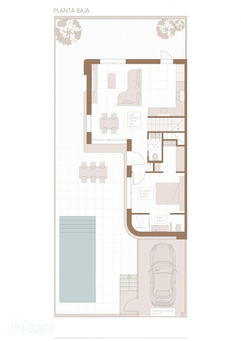 g_42083-7-11 Villa adosada de nueva construcción con 3 dormitorios a la venta en Daya Nueva