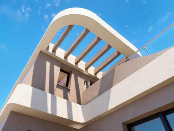 Villa adosada de nueva construcción con 3 dormitorios a la venta en Daya Nueva