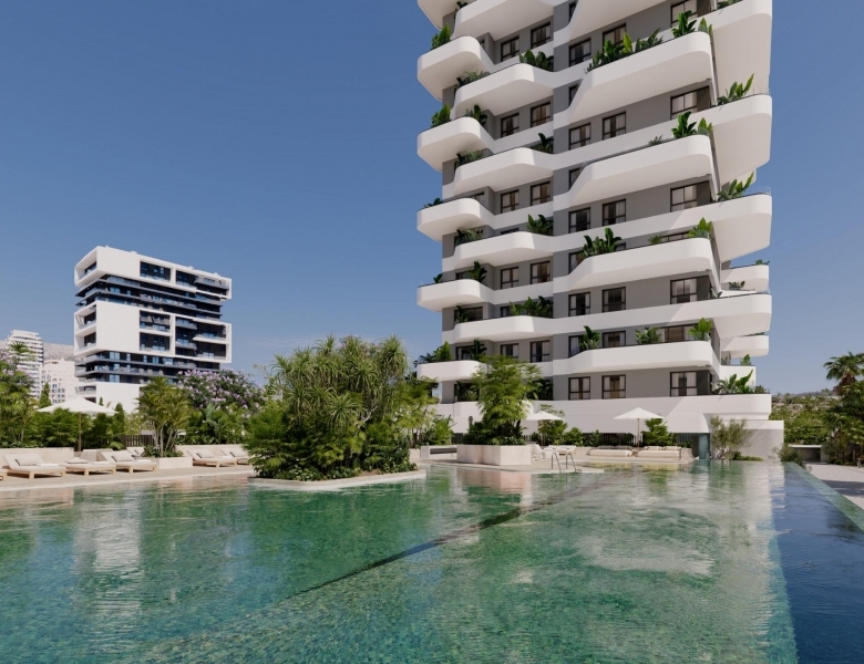 Piso en venta 2 dormitorios con garaje en Calpe