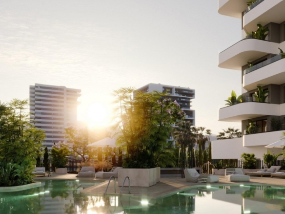 Piso en venta 2 dormitorios con garaje en Calpe