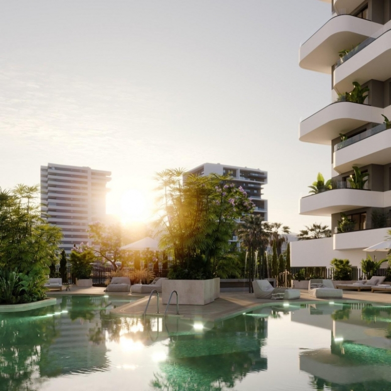 Piso en venta 2 dormitorios con garaje en Calpe