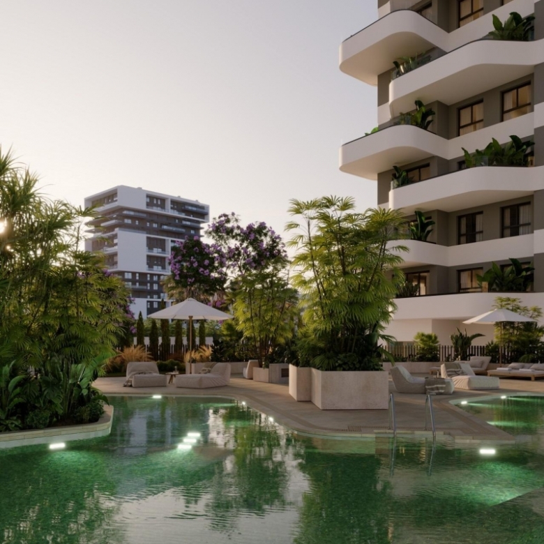 Piso en venta 2 dormitorios con garaje en Calpe